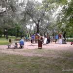 Park Kępa Potocka - mniejszy plac zabaw