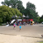 Plac zabaw w Parku Ujazdowskim